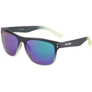 Gin Tonic Sonnenbrille, Leichte und robuste Vollrand-Sonnenbrille schwarz