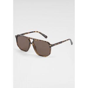 YOUNG SPIRIT LONDON Eyewear Sonnenbrille, Trendige Vollrand-Sonnenbrille braun