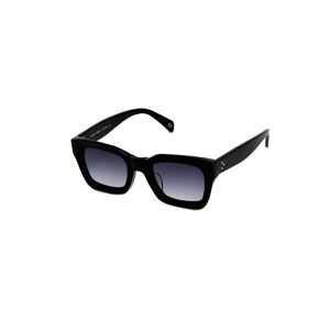 GERRY WEBER Sonnenbrille, Auffällige Damenbrille, Vollrand, eckiger Bold-Look schwarz