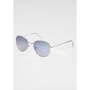 BASEFIELD Sonnenbrille, mit leicht verspiegelten Gläsern silberfarben-blau Größe