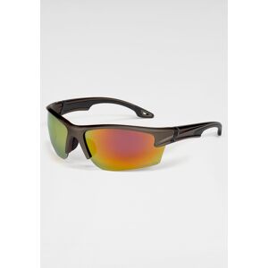 BACK IN BLACK Eyewear Sonnenbrille, Gläser mit Polarisationsfilter grau Größe