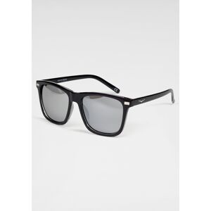 Venice Beach Sonnenbrille, Eckige Vollrandsonnenbrille aus Kunststoff schwarz Größe