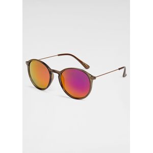 catwalk Eyewear Sonnenbrille, Filigrane Damen-Sonnenbrille mit Metallbügeln grau Größe
