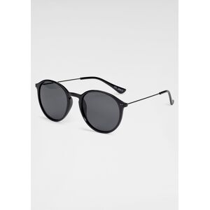 catwalk Eyewear Sonnenbrille, Filigrane Damen-Sonnenbrille mit Metallbügeln schwarz Größe