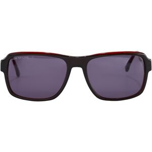 TOM TAILOR Herren Rechteckige Sonnenbrille, rot, Uni, Gr. ONESIZE