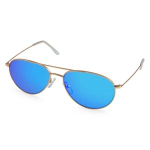 Fielmann ROW Fielmann BD 039 MOD SUN CL Unisex-Sonnenbrille Vollrand Pilot Metall-Gestell, gold