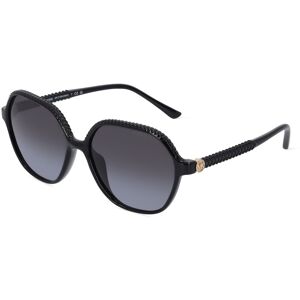 Luxottica MICHAEL KORS MK2186U Damen-Sonnenbrille Vollrand Eckig Kunststoff-Gestell, schwarz