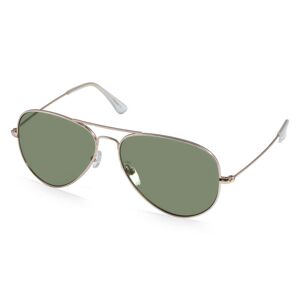 Fielmann ROW Fielmann BD 277 SUN CL Unisex-Sonnenbrille Vollrand Pilot Edelstahl-Gestell, gold