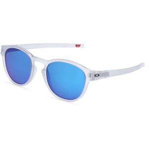 Luxottica Oakley OO9265 LATCH Herren-Sonnenbrille Vollrand Panto Kunststoff-Gestell, grau