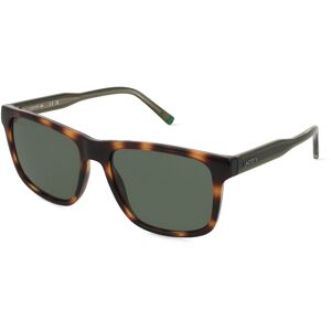 Marchon Germany Lacoste L6025S Herren-Sonnenbrille Vollrand Eckig Bio-Kunststoff-Gestell, braun