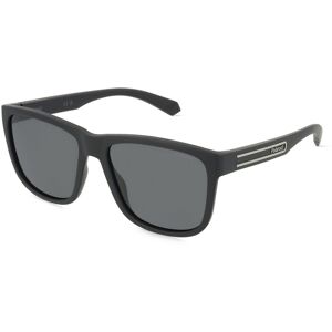 Safilo Polaroid PLD 2155/S Herren-Sonnenbrille Vollrand Eckig Kunststoff-Gestell, schwarz