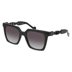 Marchon Germany Liu Jo LJ779S Unisex-Sonnenbrille Vollrand Eckig Kunststoff-Gestell, schwarz