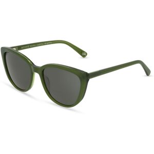 BoDe Design Botaniq -7004 Damen-Sonnenbrille Vollrand Butterfly Bio-Acetat-Gestell, grün