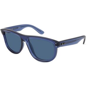 Luxottica RAY-BAN RBR0501S Unisex-Sonnenbrille Vollrand Eckig Kunststoff-Gestell, transparent