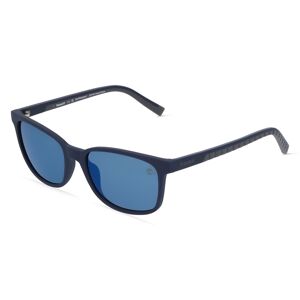 Marcolin Deutschland TIMBERLAND TB9243 Herren-Sonnenbrille Vollrand Eckig Bio-Kunststoff-Gestell, blau