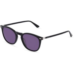 Marchon Germany CALVIN KLEIN CK22533S Unisex-Sonnenbrille Vollrand Panto Kunststoff-Gestell, schwarz