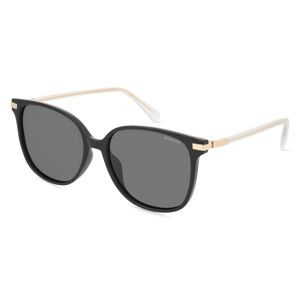 Safilo Polaroid PLD 4170/G/S/X Damen-Sonnenbrille Vollrand Eckig Kunststoff-Gestell, gold