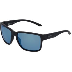 Safilo SMITH EMERGE Herren-Sonnenbrille Vollrand Eckig Kunststoff-Gestell, schwarz