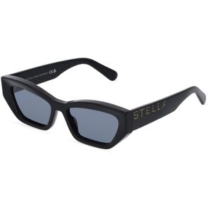 Thélios Deutschland STELLA MCCARTNEY SC40047I-Y Damen-Sonnenbrille Vollrand Butterfly Bio-Acetat-Gestell, schwarz