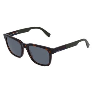 Marchon Germany LACOSTE L996S Unisex-Sonnenbrille Vollrand Eckig Kunststoff-Gestell, braun