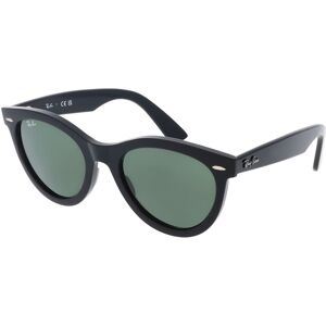 Luxottica Ray-Ban 0RB2241 WAYFARER WAY Unisex-Sonnenbrille Vollrand Oval Propionat-Gestell, schwarz