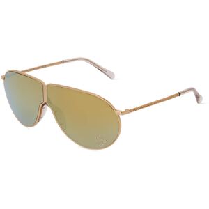 Thélios Deutschland STELLA MCCARTNEY SC40064I Damen-Sonnenbrille Vollrand Pilot Metall-Gestell, gold