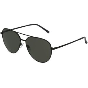 Fielmann ROW Fielmann BD 483 SUN CL Unisex-Sonnenbrille Vollrand Pilot Edelstahl-Gestell, schwarz