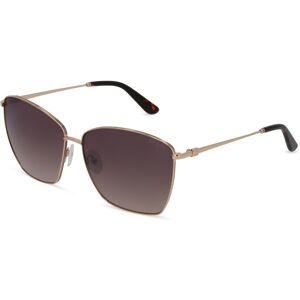 Marcolin Deutschland Guess GU7745 Damen-Sonnenbrille Vollrand Butterfly Metall-Gestell, gold