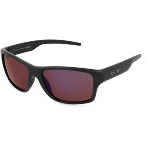 Bollé STATUS Unisex-Sonnenbrille Vollrand Eckig Kunststoff-Gestell, schwarz