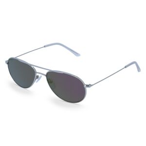 Fielmann ROW Fielmann BD 039 MOD SUN CL Unisex-Sonnenbrille Vollrand Pilot Metall-Gestell, silber