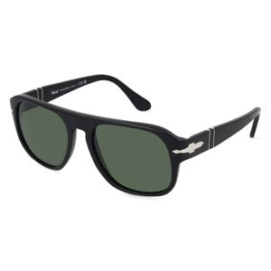 Luxottica Persol 0PO3310S Herren-Sonnenbrille Vollrand Eckig Acetat-Gestell, schwarz