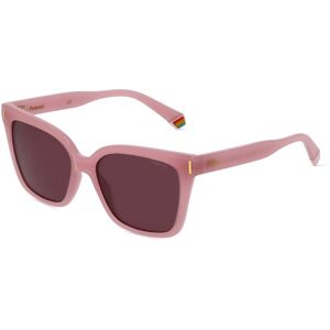 Safilo POLAROID PLD 6192/S Damen-Sonnenbrille Vollrand Butterfly Kunststoff-Gestell, pink