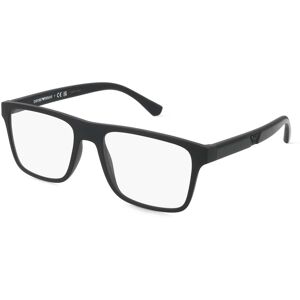 Luxottica EMPORIO ARMANI EA4115 Herren-Sonnenbrille Vollrand Eckig Kunststoff-Gestell, schwarz