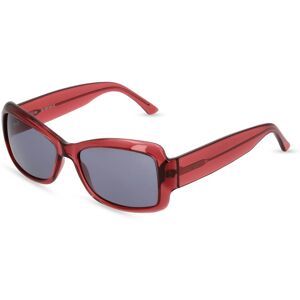 Fielmann ROW Fielmann OU 020 SUN CL Damen-Sonnenbrille Vollrand Eckig Propionat-Gestell, rot