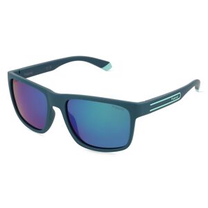 Safilo Polaroid PLD 2157/S Herren-Sonnenbrille Vollrand Eckig Kunststoff-Gestell, grau