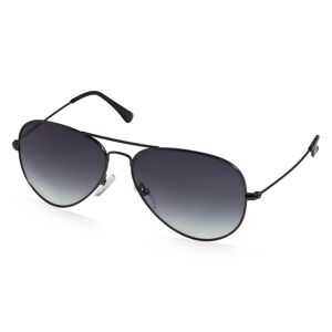 Fielmann ROW Fielmann BD 277 SUN CL Unisex-Sonnenbrille Vollrand Pilot Edelstahl-Gestell, grau