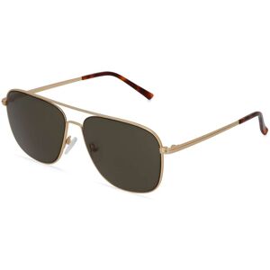 Fielmann ROW Fielmann BD 431 SUN CL Unisex-Sonnenbrille Vollrand Eckig Edelstahl-Gestell, gold