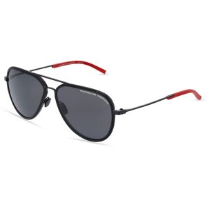 Rodenstock Porsche Design 8691 Herren-Sonnenbrille Vollrand Pilot Metall-Gestell, schwarz