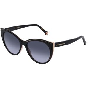 Safilo Carolina Herrera 0142/S Damen-Sonnenbrille Vollrand Butterfly Acetat-Gestell, schwarz