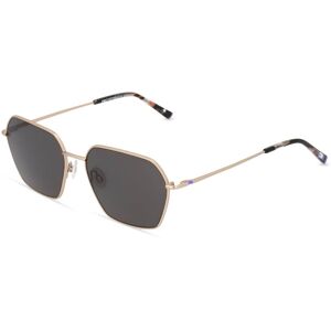 Eschenbach Humphrey’s eyewear 585313 Damen-Sonnenbrille Vollrand Achteckig Titanflex-Gestell, gold