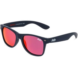 BoDe Design Superdry ALFIE Unisex-Sonnenbrille Vollrand Eckig Kunststoff-Gestell, blau