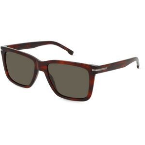 Safilo BOSS 1598/S Herren-Sonnenbrille Vollrand Eckig Acetat-Gestell, braun