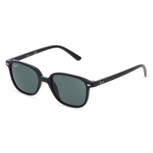 Luxottica Ray-Ban Junior RJ 9093S LEONARD Kinder-Sonnenbrille Vollrand Eckig Kunststoff-Gestell, schwarz