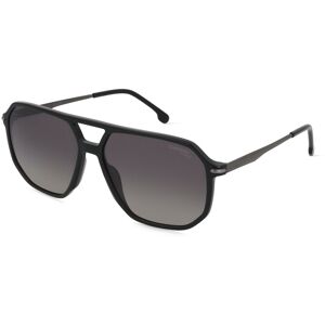 Safilo Carrera 324/S Herren-Sonnenbrille Vollrand Eckig Acetat-Gestell, schwarz