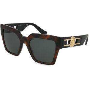 Luxottica VERSACE VE4458 Damen-Sonnenbrille Vollrand Butterfly Acetat-Gestell, braun