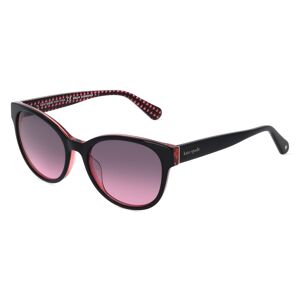 Safilo KATE SPADE NATHALIE/G/S Damen-Sonnenbrille Vollrand Oval Acetat-Gestell, schwarz