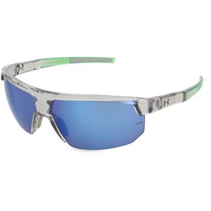 Safilo Under Armour UA DRIVEN/G Herren-Sonnenbrille Vollrand Eckig Kunststoff-Gestell, grau