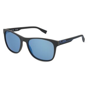 Marchon Germany Lacoste L6031S Herren-Sonnenbrille Vollrand Eckig Bio-Kunststoff-Gestell, schwarz