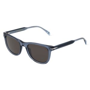 Safilo DAVID BECKHAM DB 1113/S Herren-Sonnenbrille Vollrand Eckig Acetat-Gestell, blau