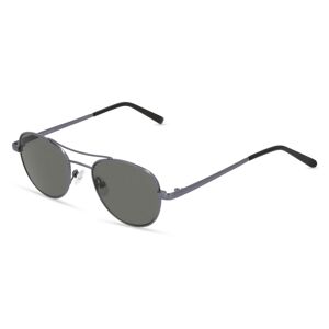 Fielmann ROW Fielmann BD 467 SUN CL Jugend-Sonnenbrille Vollrand Panto Edelstahl-Gestell, grau